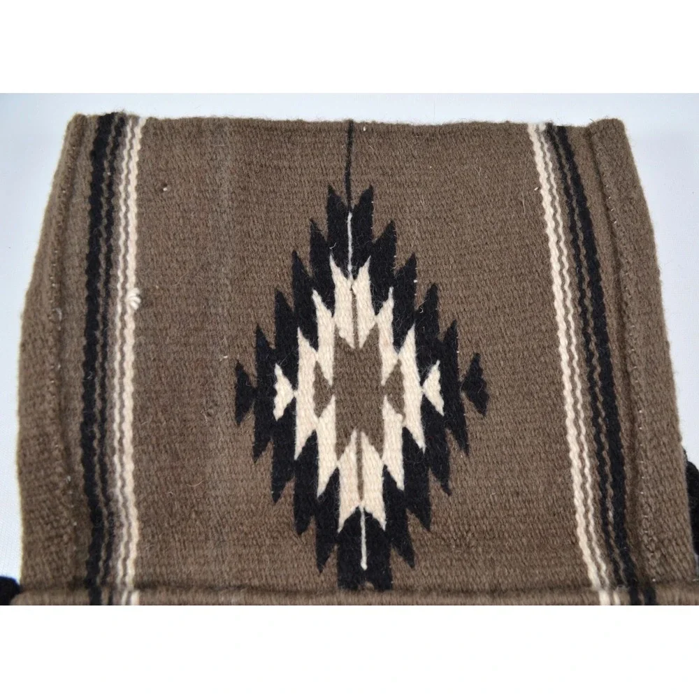 Wool Saddle Blanket Tote Bag Purse Southwest Western‎ Aztec 14